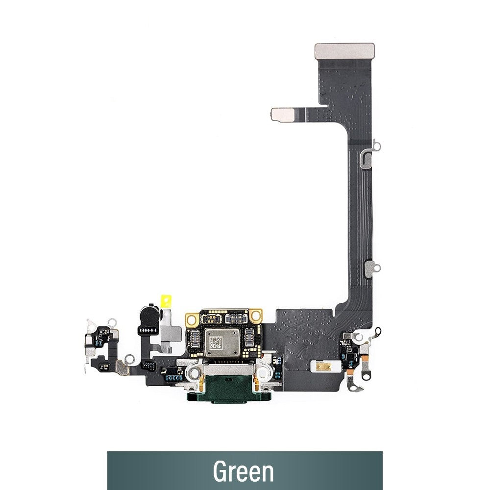 Charging Port for iPhone 11 Pro (Purple)-Green Charging Port for iPhone 11 Pro (Purple)-Green